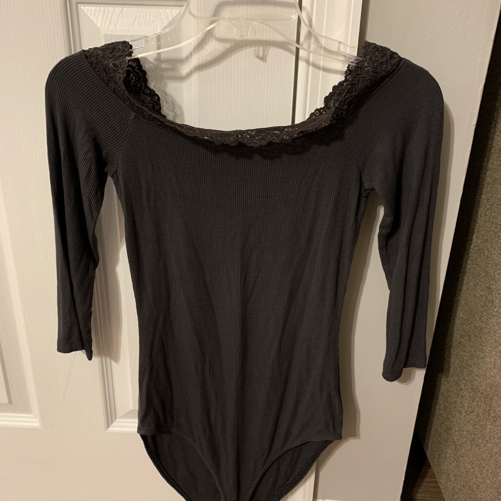 AE Lace Trim Bodysuit